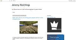 Desktop Screenshot of jeremyhutchings.com