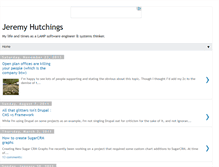 Tablet Screenshot of jeremyhutchings.com